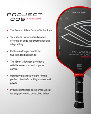 Selkirk LABS Project 006 - Tour / Custom Grip & Weight