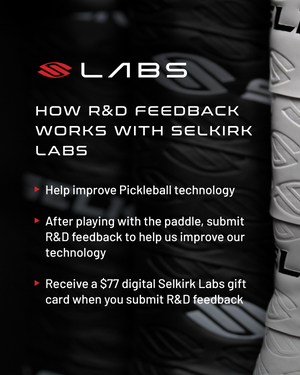 Selkirk LABS Project 006 - Tour / Custom Grip & Weight