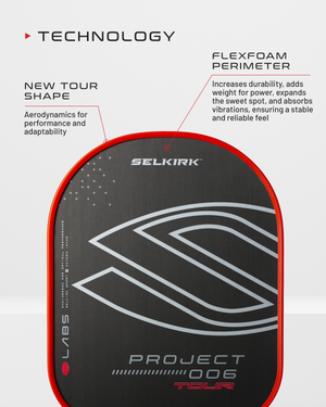 Selkirk LABS Project 006 - Tour / Custom Grip & Weight