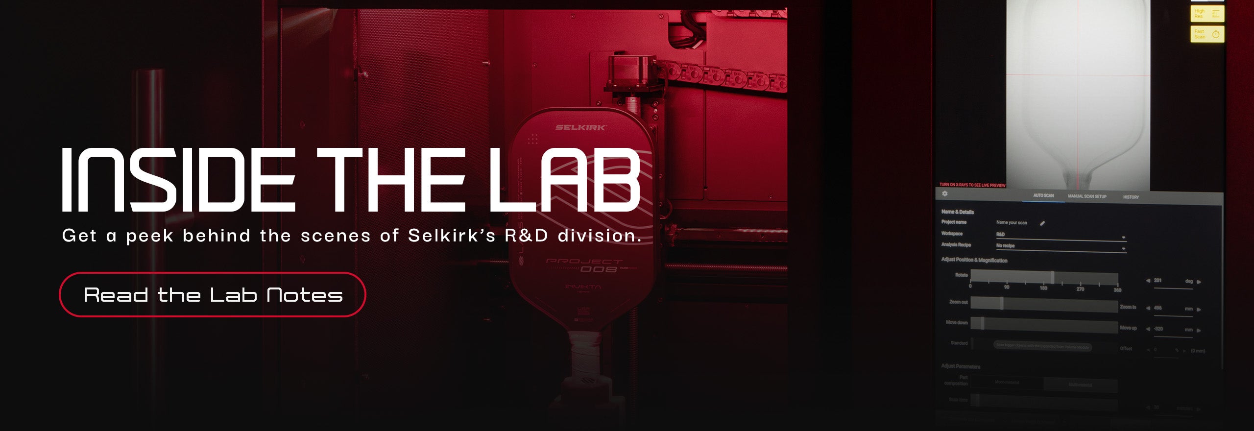 Inside the lab - get a peek behind the scenes of Selkirk's R&D division. Click to read the lab notes.