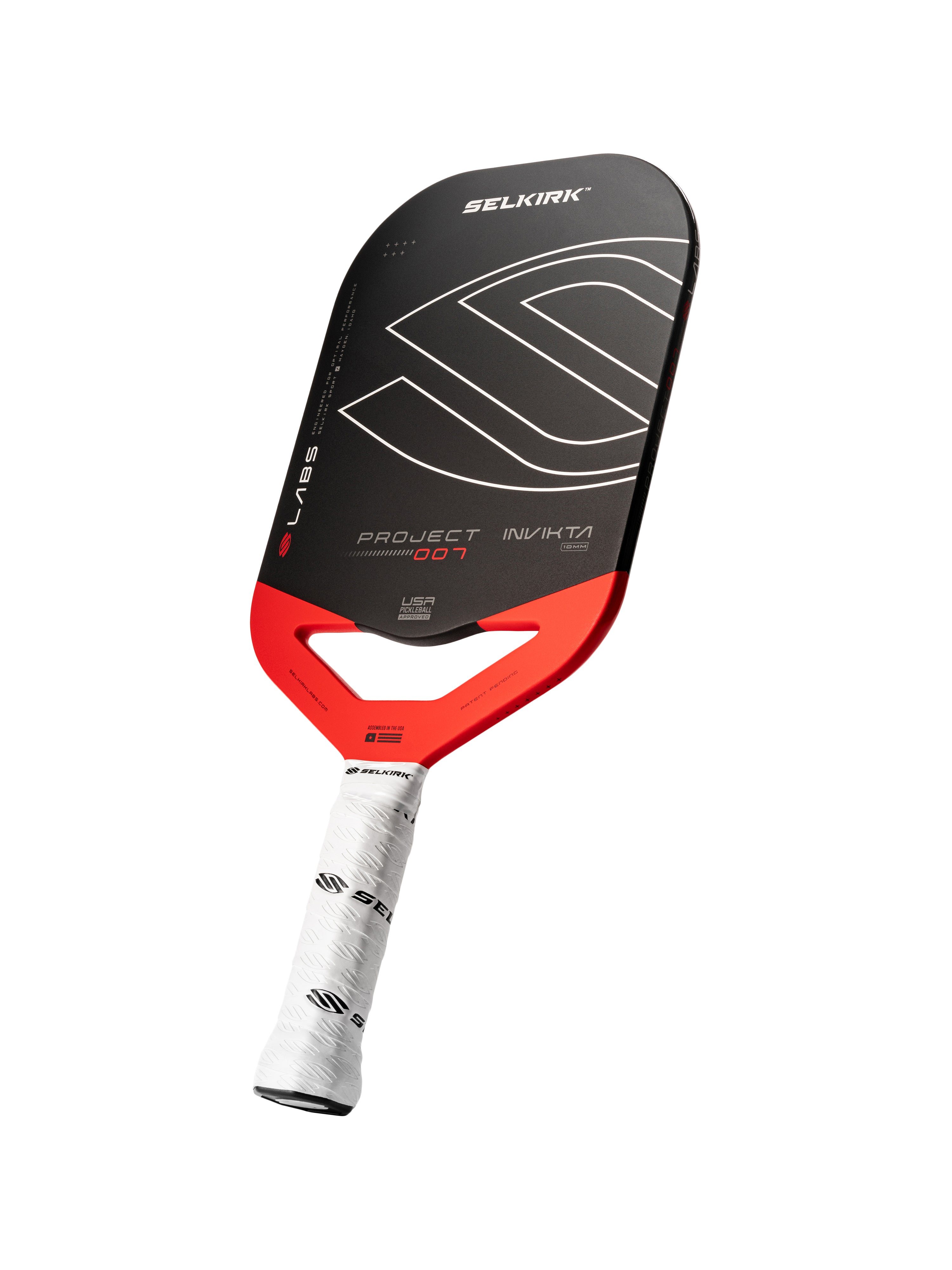 SELKIRK LABS PROJECT 007 10mm Inviktaパドル Selkirk LABS 10mm Project 007 Pickleball Paddle | Selkirk LABS