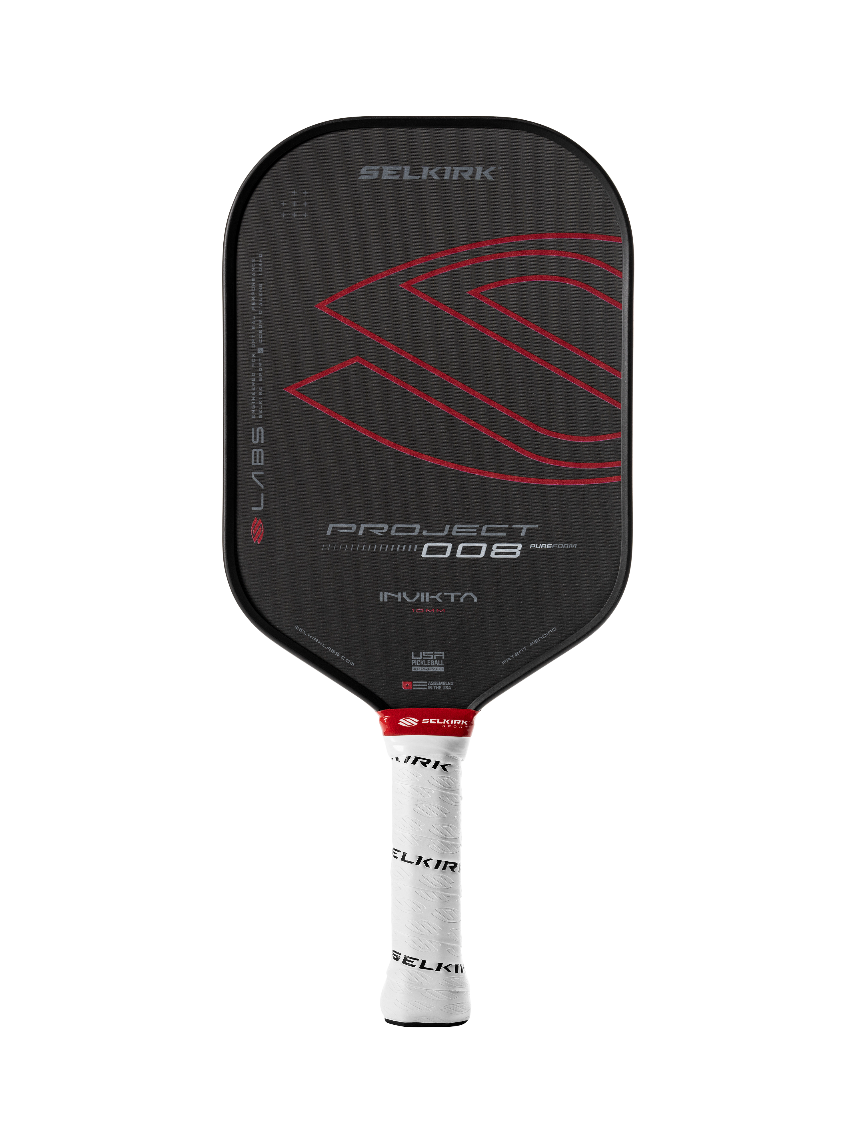 Selkirk Project 008 & SLK Halo Pro ピックル Selkirk LABS Project 008 10mm Pickleball Paddle | Selkirk LABS