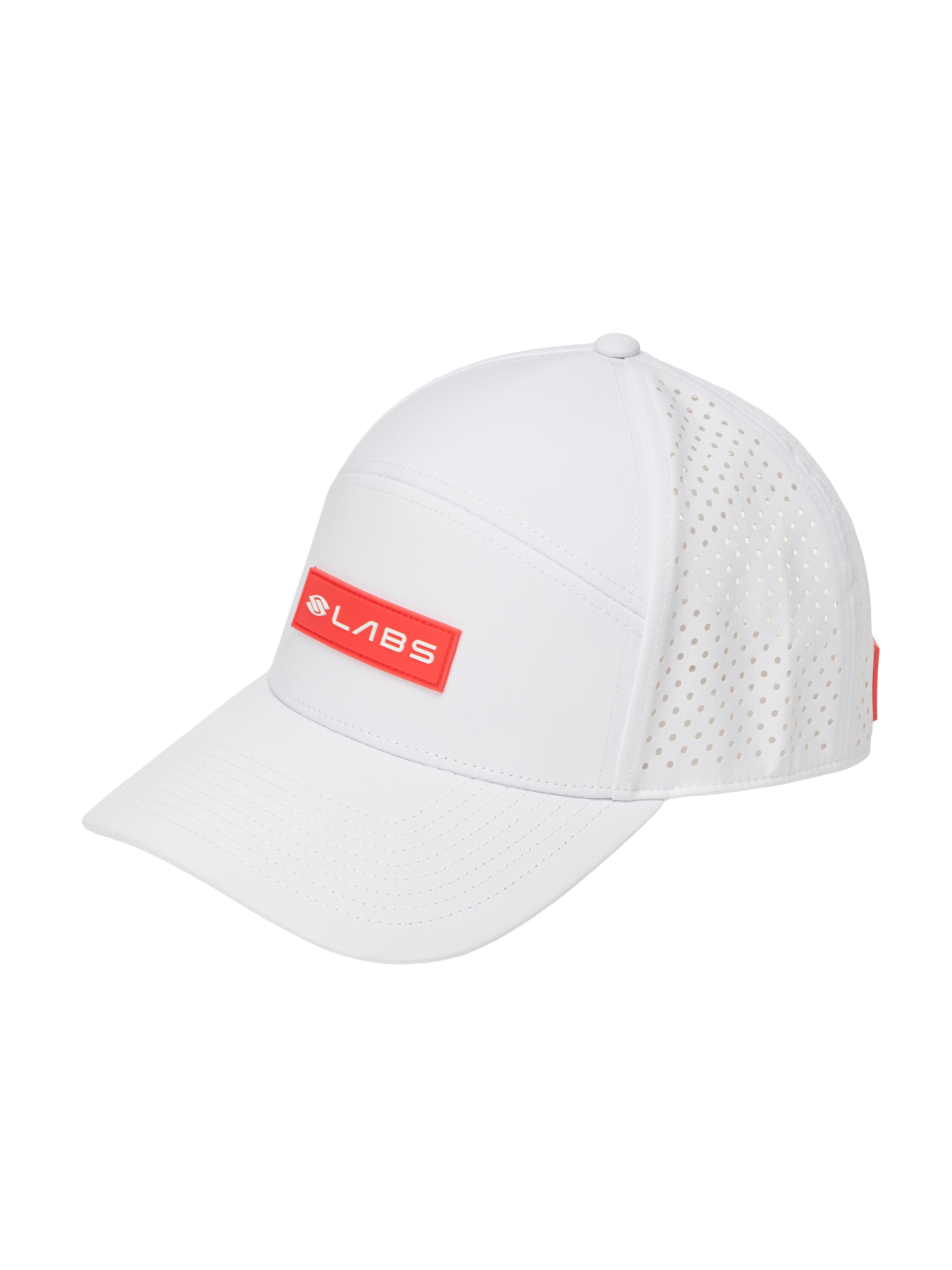 White Selkirk LABS Flat Bill Snapback
